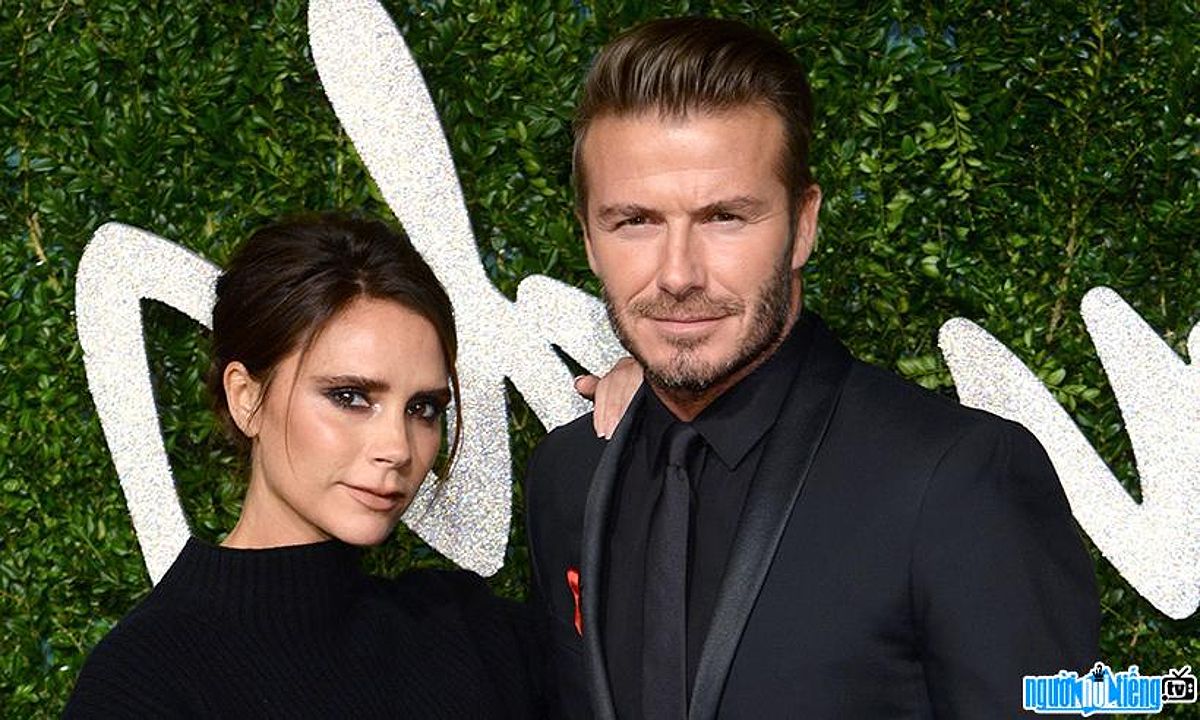 David Beckham và vợ - Victoria Beckham.