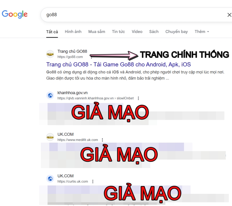Cách nhận biết Go88 thật và giả cực nhanh chóng